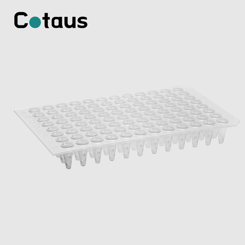 96 Well 0.2ml Transparent No Skirt Plate PCR